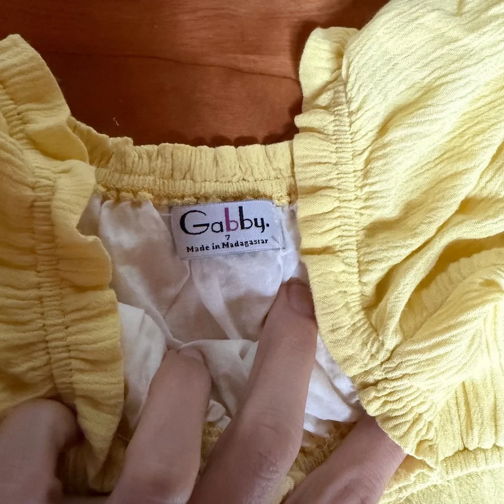 Gabby Dress yellow